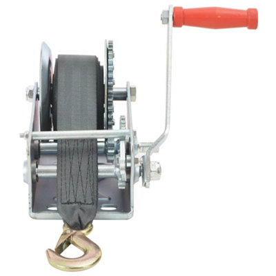 Berkfield Durable Hand Winch With Strap 1130 Kg from B&Q
