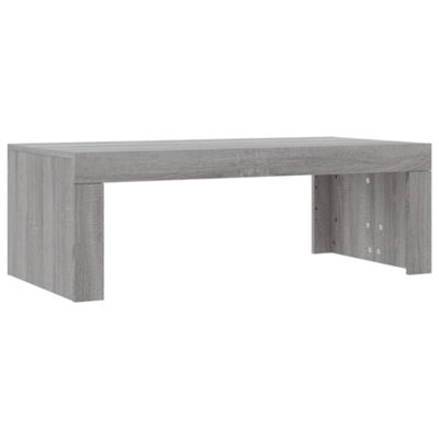 Berkfield Modern Coffee Table Grey Sonoma 102X50X36 Cm Engineered Wood