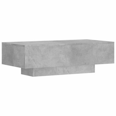 Berkfield Modern Coffee Table Concrete Grey 100X49.5X31 Cm Engineered Wood