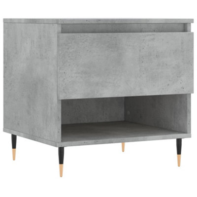 Berkfield Modern Coffee Table Concrete Grey 50X46X50 Cm Engineered Wood