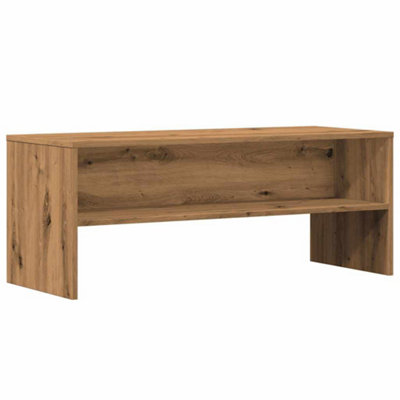 B&Q -  Durable Tv Cabinet Artisan Oak 100X40X40 Cm Engineered Wood