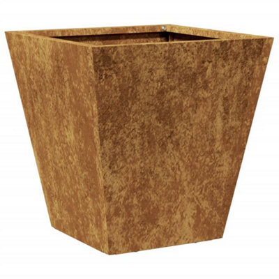 B&Q -  Durable Garden Planter 30X30X30 Cm Corten Steel