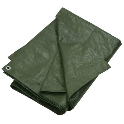 Berkfield Versatile Tarpaulin 180 G/m2 3X3 M Green Hdpe from B&Q