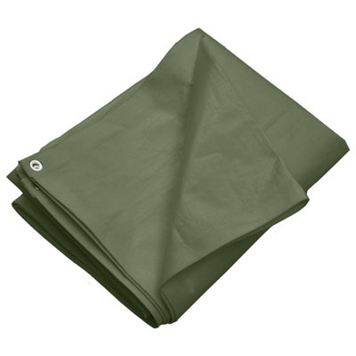 Berkfield Versatile Tarpaulin 260 G/m2 3X6 M Green Hdpe from B&Q
