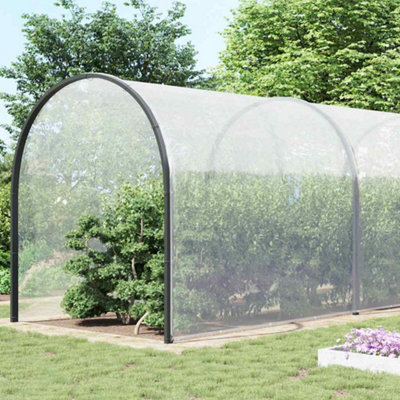Berkfield Durable Clear Tarpaulin With Eyelets 10X12 M Polyethylene from B&Q