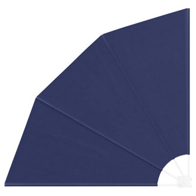 Berkfield Modern Balcony Privacy Screen Navy Blue 140 X 140 Cm Fabric from B&Q