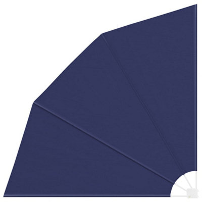 Berkfield Modern Balcony Privacy Screen Navy Blue 210 X 210 Cm Fabric from B&Q