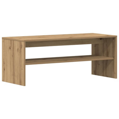B&Q -  Durable Tv Cabinet Artisan Oak 100X40X40 Cm Engineered Wood