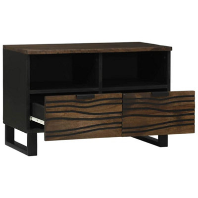 Berkfield Versatile Entertainment Centres & Tv Stands With Drawer Brown from B&Q