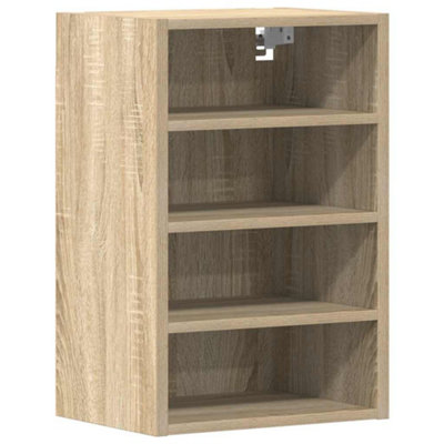 B&Q -  Durable Hanging Cabinet Riga Sonoma Oak 40X29.5X60 Cm Engineered Wood