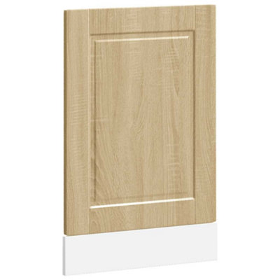 Berkfield Durable Dishwasher Panel Porto Sonoma Oak 45X1,5X67 Cm Engineered Wood from B&Q
