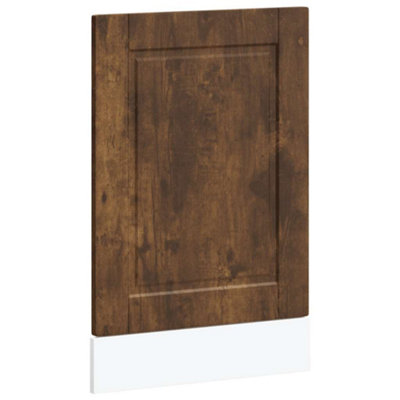 Berkfield Durable Dishwasher Panel Porto Smoked Oak 45X1,5X67 Cm Engineered Wood from B&Q