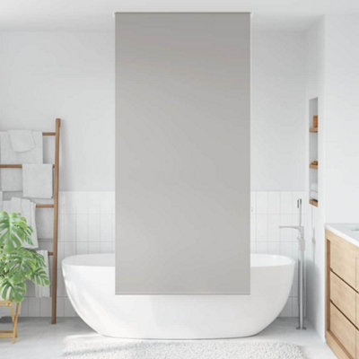 B&Q -  Durable Shower Roller Blind 100X240 Cm Fabric Width 96 Cm
