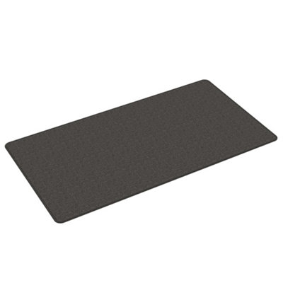 B&Q -  Elegant Carpet Runner Sisal Look Anthracite 80X150 Cm
