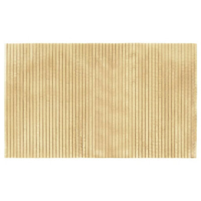 Berkfield Modern Rug Rectangular Light Nature 60X100 Cm Bamboo from B&Q
