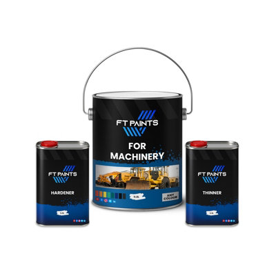 - Ft Paints 20.0L Kit Food-Safe Paint With Gloss Finish For Machinery- Ral 1003-Signal Yellow