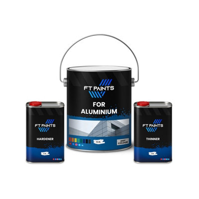 - Ft Paints 20.0 L Kit Chassis Paint With Semi Gloss Finish For Aluminium- Ral 7012-Basalt Grey