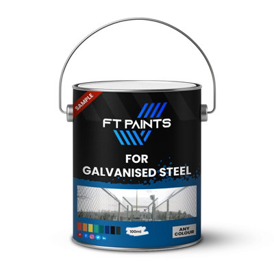 - Ft Paints 100Ml Sample Synthetic Paint With Gloss For Galvanised Steel-Ral 6011-Reseda Green