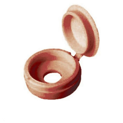Securpak Fold Over Screw Cap (Pack Of 80) Beige (One Size) from B&Q