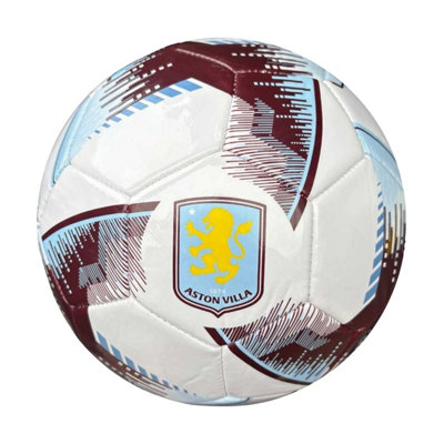 Aston Villa Fc Blitz Football Claret/white/blue (5) from B&Q