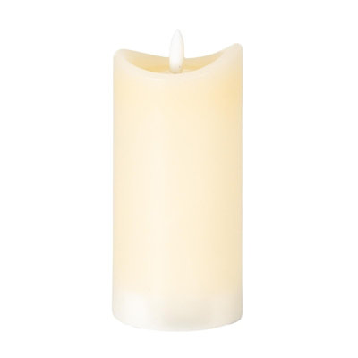 B&Q -  Luxe Collection Led Candle (Batteries Included) Cream (One Size)