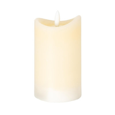 B&Q -  Luxe Collection Led Candle (Batteries Included) Cream (One Size)