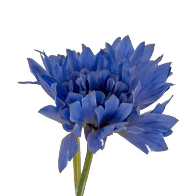 B&Q -  Cornflower Artificial Plant Blue (One Size)