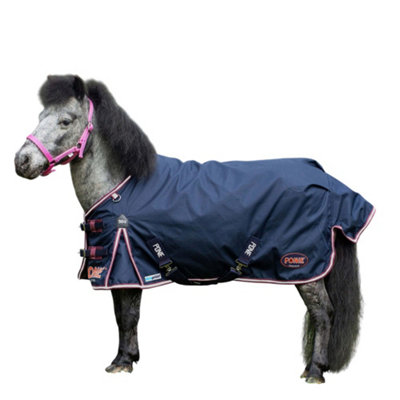 Gallop Ponie Standard-Neck 5-Point Duraproof 50G Horse Turnout Rug Navy (4 9") from B&Q