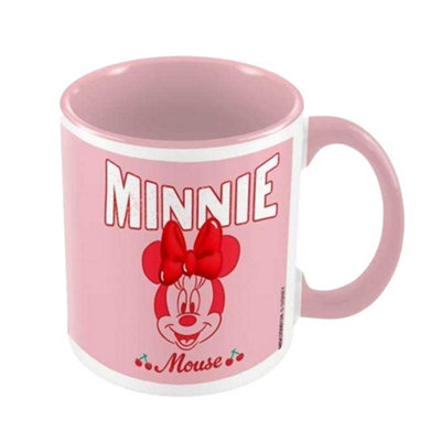 Disney Face Minnie Mouse Mug Pink (One Size) from B&Q