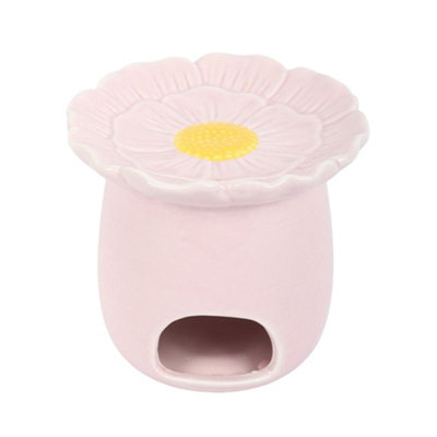  - Something Different Daisy Oil Burner Light Pink (One Size)