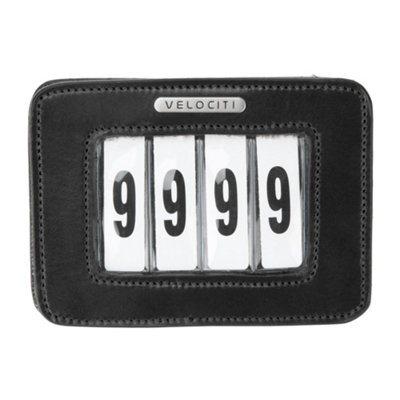  - Velociti Leather 4 Number Holder Black (One Size)