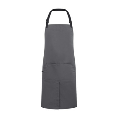 Premier (One Size, Dark Grey) Mens Utility 2.0 Ripstop Apron - Image 4