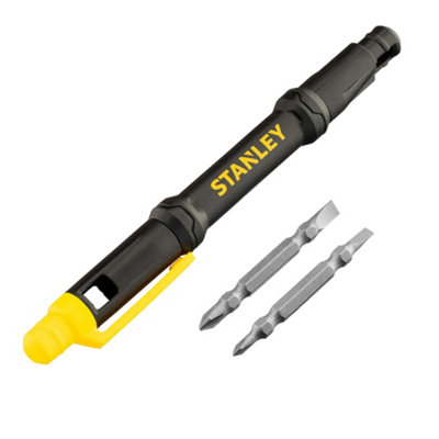 Stanley Unisex Black 4 In 1 Screwdriver In - Image 3