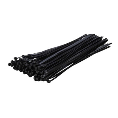 Xtrade Cable Ties (Pack Of 100) Black (55Cm X 9mm) from B&Q