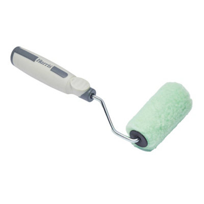 B&Q -  Seriously Good Shed & Fence Paint Roller Green/white (4In)