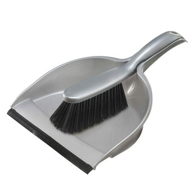 Harris Seriously Good Dustpan And Brush Set Grey/black (One Size) from B&Q