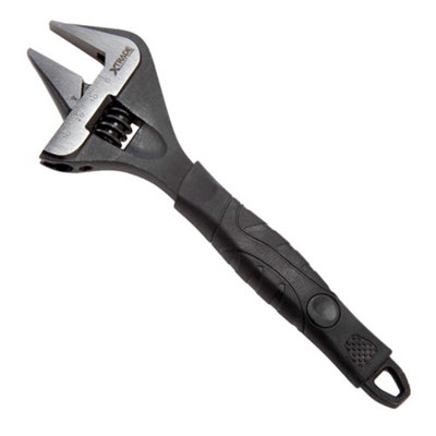 Xtrade Wide Jaw Adjustable Wrench Black (One Size)