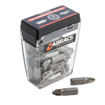  - Abracs Expert Pz2 Pozi Screwdriver Bit Silver (One Size)