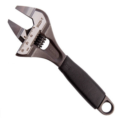 Bahco Slim Jaw Adjustable Wrench Black (153mm) from B&Q