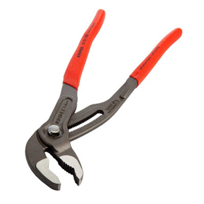 B&Q -  Cobra High Tech Water Pump Pliers Red/grey (250mm)