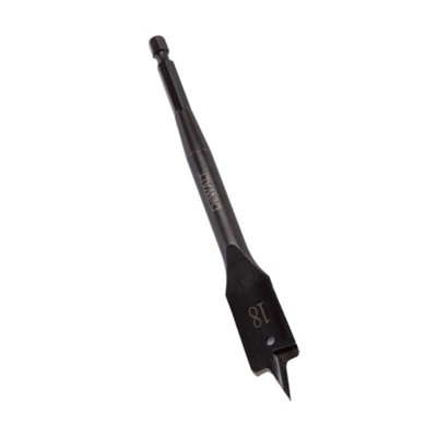 B&Q -  Extreme Impact Flat Drill Bit Black (152mm X 12mm)