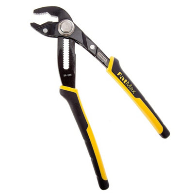 B&Q -  Fatmax Plumbing Pliers Black/yellow (300mm)