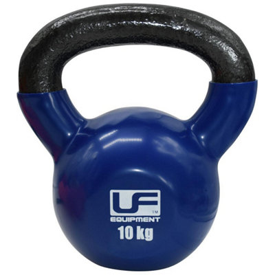 Urban Fitness Equipment Cast Iron Kettle Bell Blue (10Kg) from B&Q