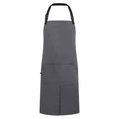 Premier Unisex Dark/Grey Adult Utility 2.0 Ripstop Apron - One Size - Image 3