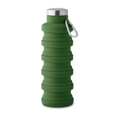 Midocean Kolapsi Collapsible 500Ml Water Bottle Dark Green (One Size) from B&Q