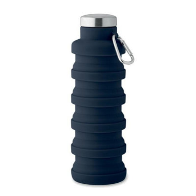 Midocean Kolapsi Collapsible 500Ml Water Bottle French Navy (One Size) from B&Q