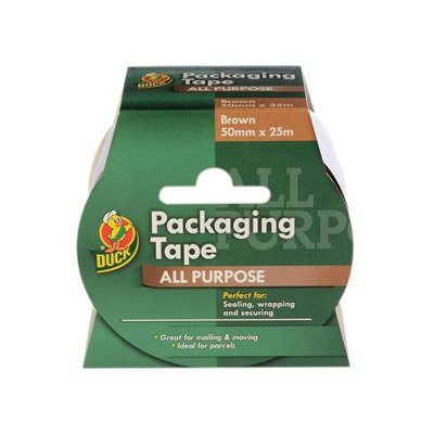 Rackhams Brown Duck Tape Packaging Tape 50Mm X 25M - 50Mm X 25M - Image 4