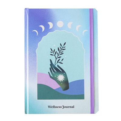 Something Different Unisex Pale Blue Aura Energy A5 Wellness Journal In - Image 3