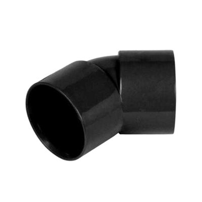 Davant Solvent Weld Pipe Bend Black (40mm) from B&Q