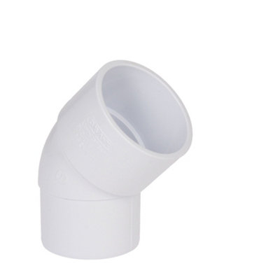 Davant Pipe Bend White (4Cm) Quality Product from B&Q